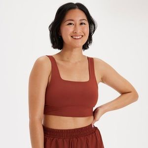 Girlfriend Collective Tommy Bra in Sedona